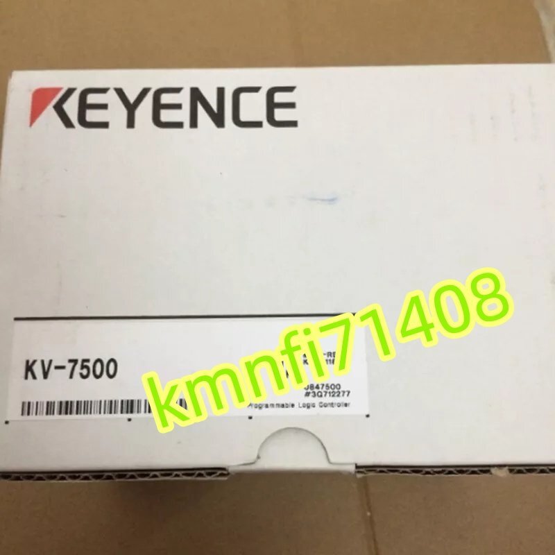 【新品★T番号適格請求書/領収書】 KEYENCE キーエンス CPUユニット KV-7500 【6か月保証】 その他
