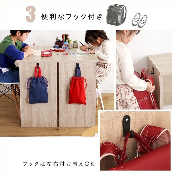 機(jī)★新品/シンプルデスク 90cm幅/學(xué)習(xí)デスク 趣味家事のワークスペース テレワークに/木目調(diào) 白系/シャビーオーク/a1