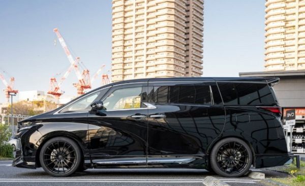 ◆美品!! RAYS VMF L-01 VERSUS MODE FORGED/鍛造 21インチ PCD120 8.5J+40 現行 40系 アルファード ヴェルファイア用!! ホイール4本SET!!_画像10