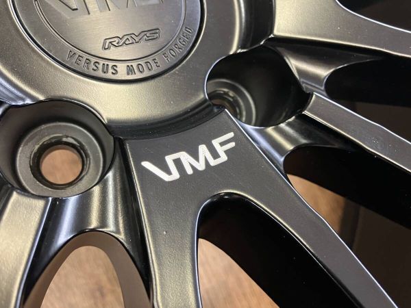 ◆美品!! RAYS VMF L-01 VERSUS MODE FORGED/鍛造 21インチ PCD120 8.5J+40 現行 40系 アルファード ヴェルファイア用!! ホイール4本SET!!_画像5