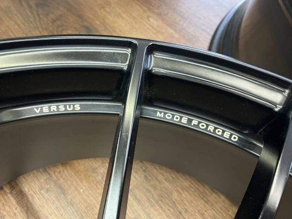 ◆美品!! RAYS VMF L-01 VERSUS MODE FORGED/鍛造 21インチ PCD120 8.5J+40 現行 40系 アルファード ヴェルファイア用!! ホイール4本SET!!_画像6