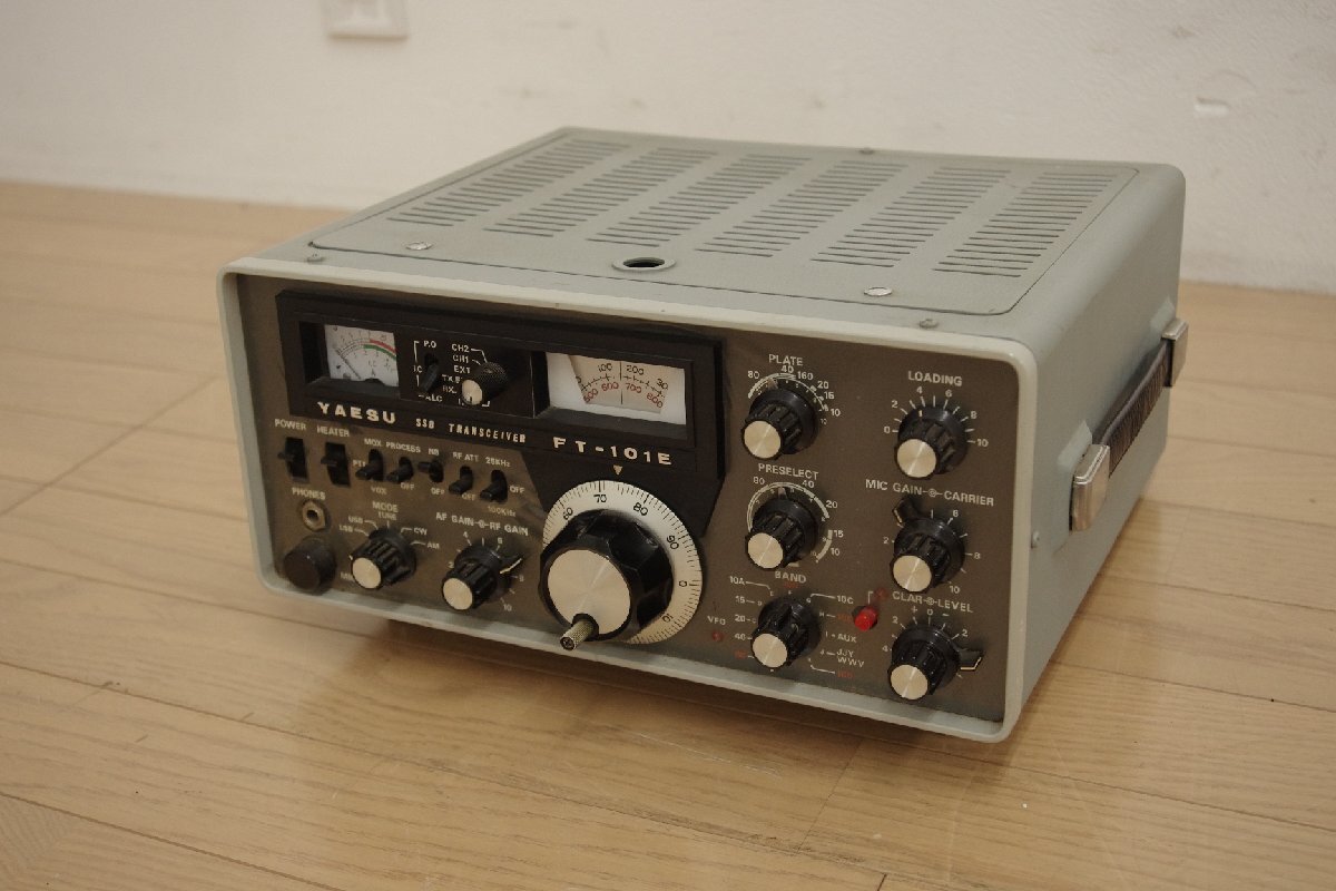 ジャンク 八重洲無線 YAESU 無線機 FT-101E トランシーバー 中古