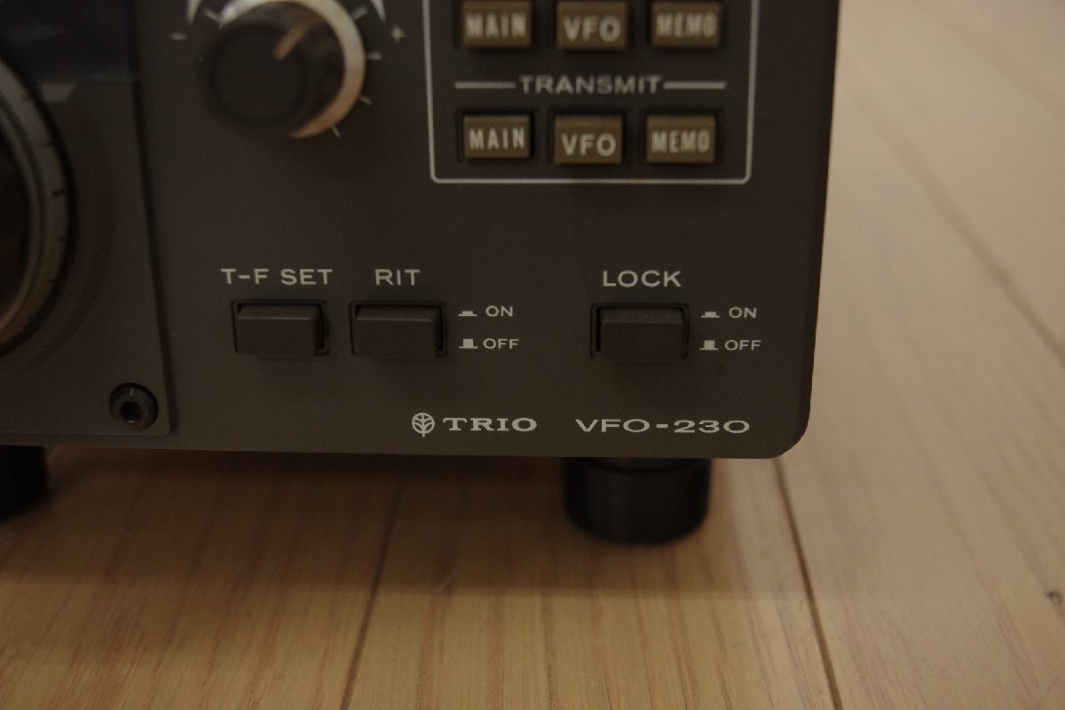  Junk TRIO Trio VFO-230 TS-830 для внешний VFO радиолюбительская связь приемопередатчик электризация NG б/у текущее состояние V