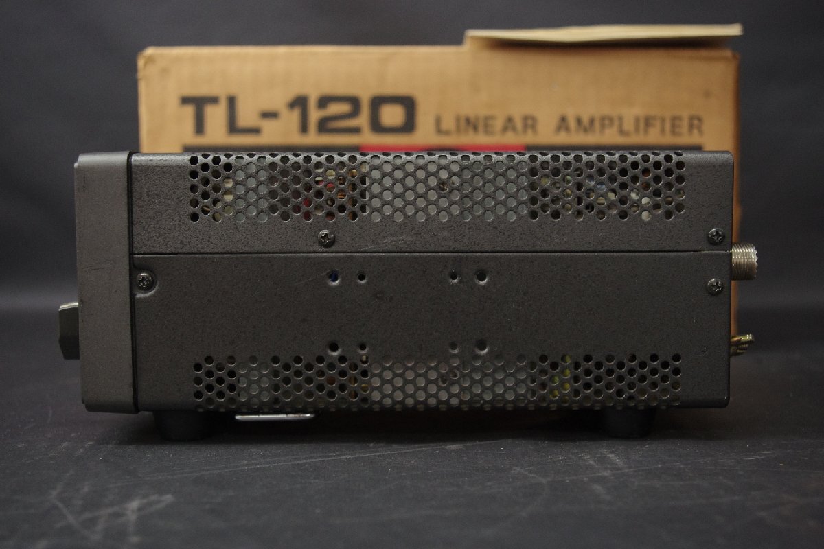  Junk TRIO Trio TL-120 LINEAR AMPLIFIER linear усилитель радиолюбительская связь рация электризация работоспособность не проверялась не использовался? б/у текущее состояние (.)