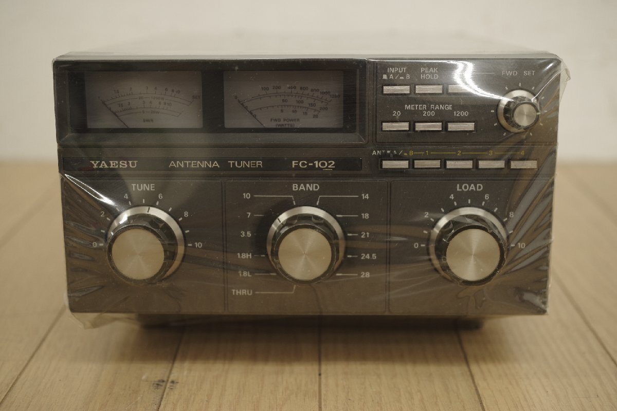  Junk Yaesu беспроводной Yaesu FC-102 антенна тюнер YAESU радиолюбительская связь электризация работоспособность не проверялась б/у текущее состояние товар (.)