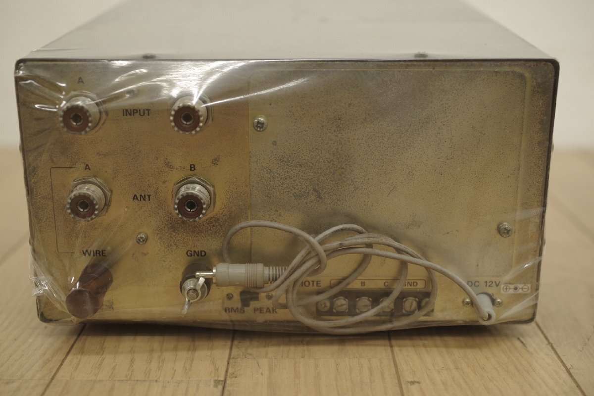  Junk Yaesu беспроводной Yaesu FC-102 антенна тюнер YAESU радиолюбительская связь электризация работоспособность не проверялась б/у текущее состояние товар (.)