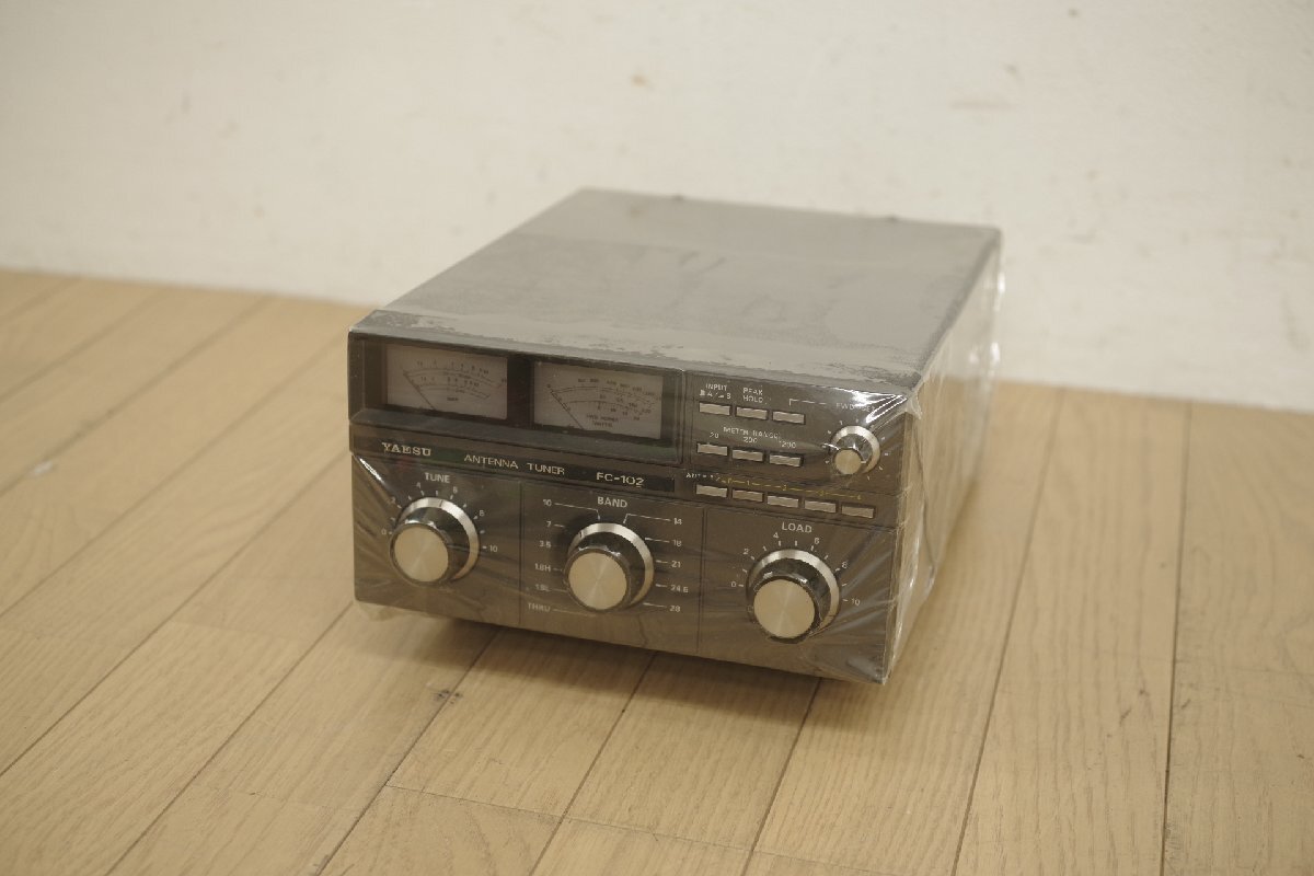  Junk Yaesu беспроводной Yaesu FC-102 антенна тюнер YAESU радиолюбительская связь электризация работоспособность не проверялась б/у текущее состояние товар (.)