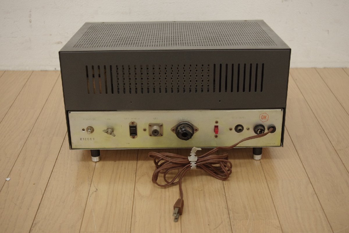  Junk TRIO Trio радиопередатчик TX-88D оригинальная коробка * детали * инструкция имеется радиолюбительская связь электризация * работоспособность не проверялась б/у текущее состояние товар (.)