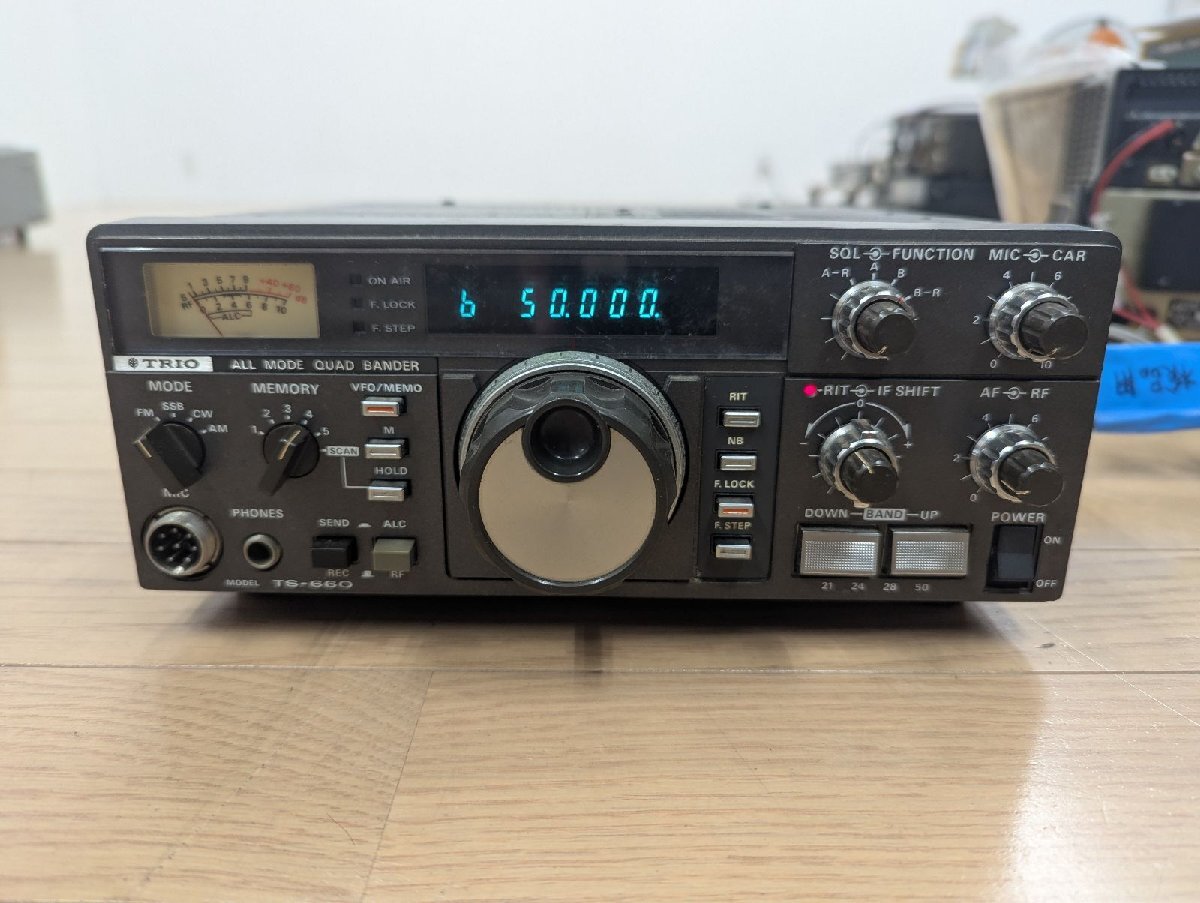 アマチュア無線機 TRIO TS―660 トリオ(ジャンク品) Yahoo!オークション -「trio ts-660」の落札相場・落札価格
