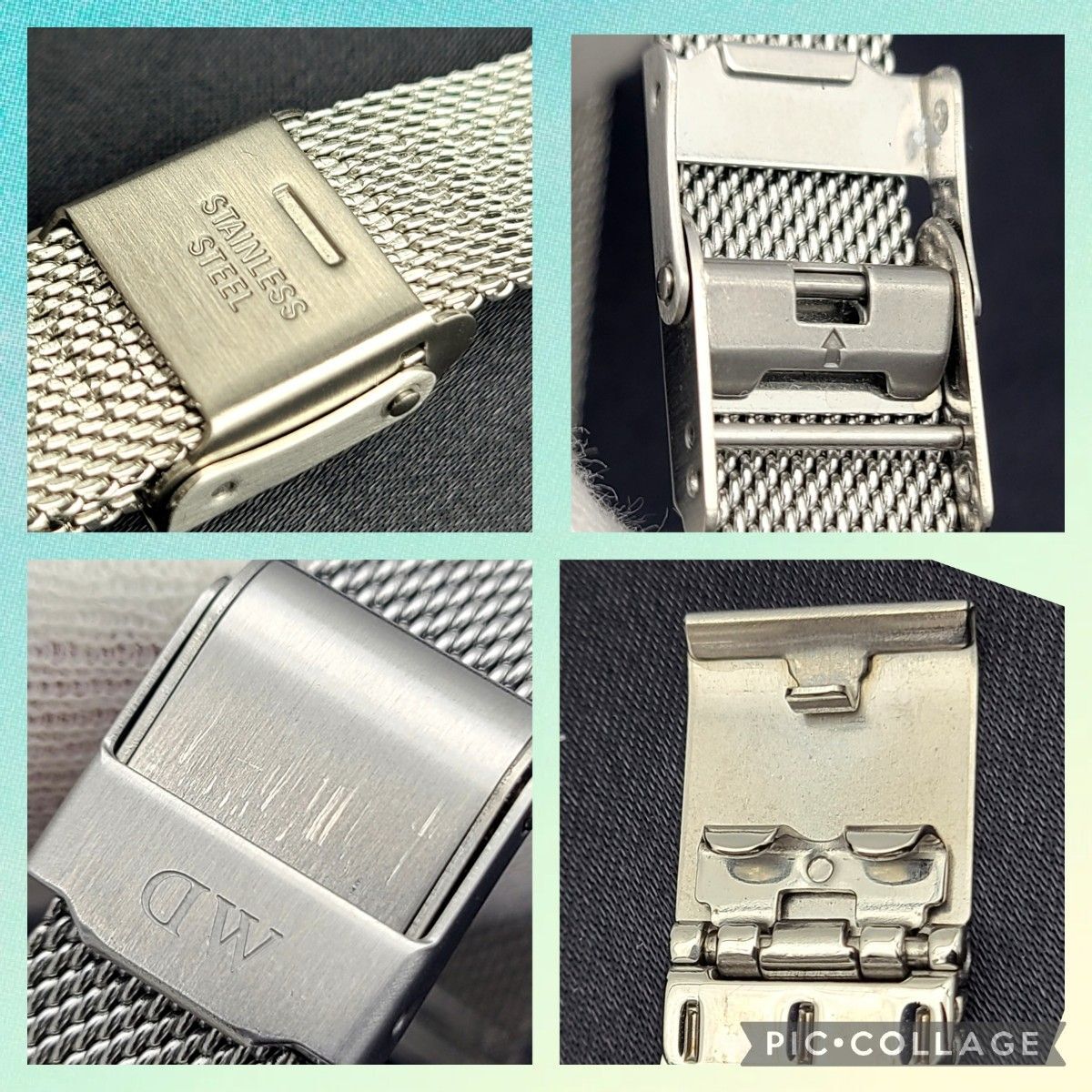 極美品 腕時計 DANIEL WELLINGTON ダニエルウェリントン 稼働品　レディース　シルバー　仕事　ビジネス