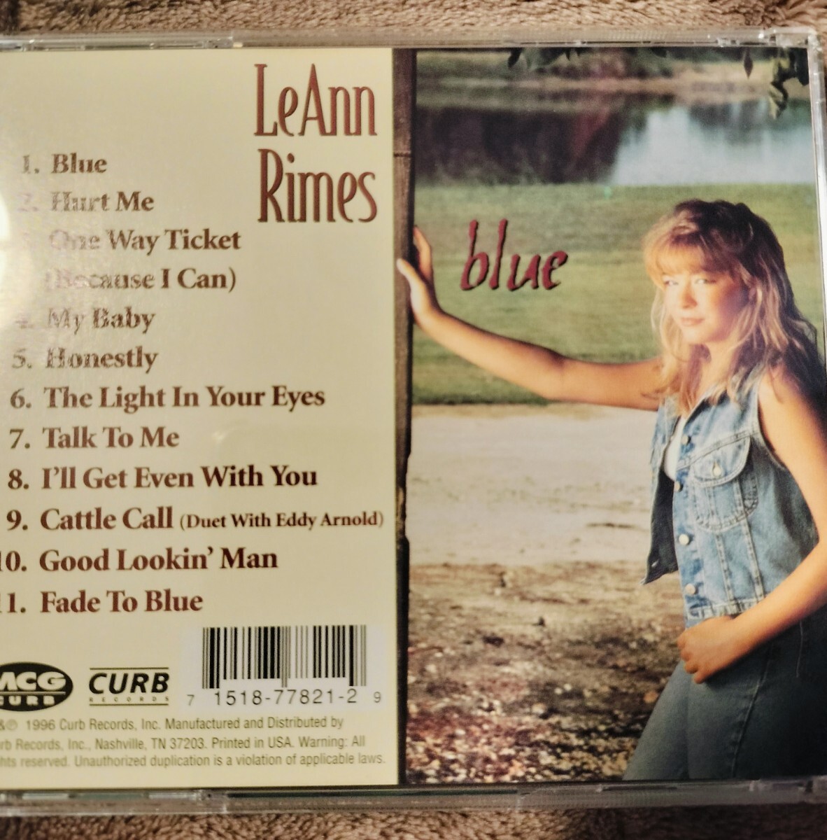 LEANN RIMES BLUE CD_画像2