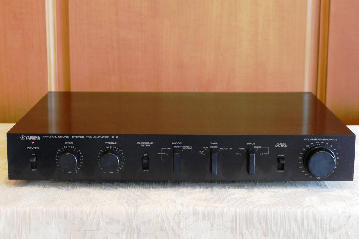  Yamaha C-2 предусилитель контроль усилитель полное обслуживание исправно работающий товар 