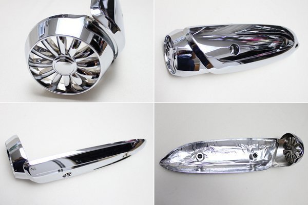 リモコンジョグ 4stジョグ/ZRエボ2 メッキ マフラーガード JOG SA16J SA36J SA39J マフラーカバーYAMAHA ヤマハ
