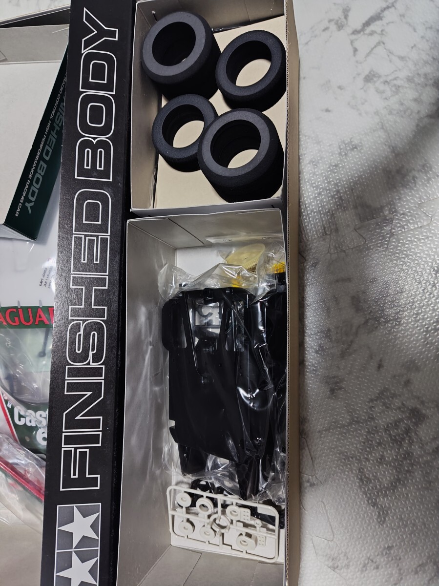 TAMIYA Tamiya 1/10 электрический RC гоночный автомобиль JAGUAR XJR-12 Daytona готовый спецификация кузова 