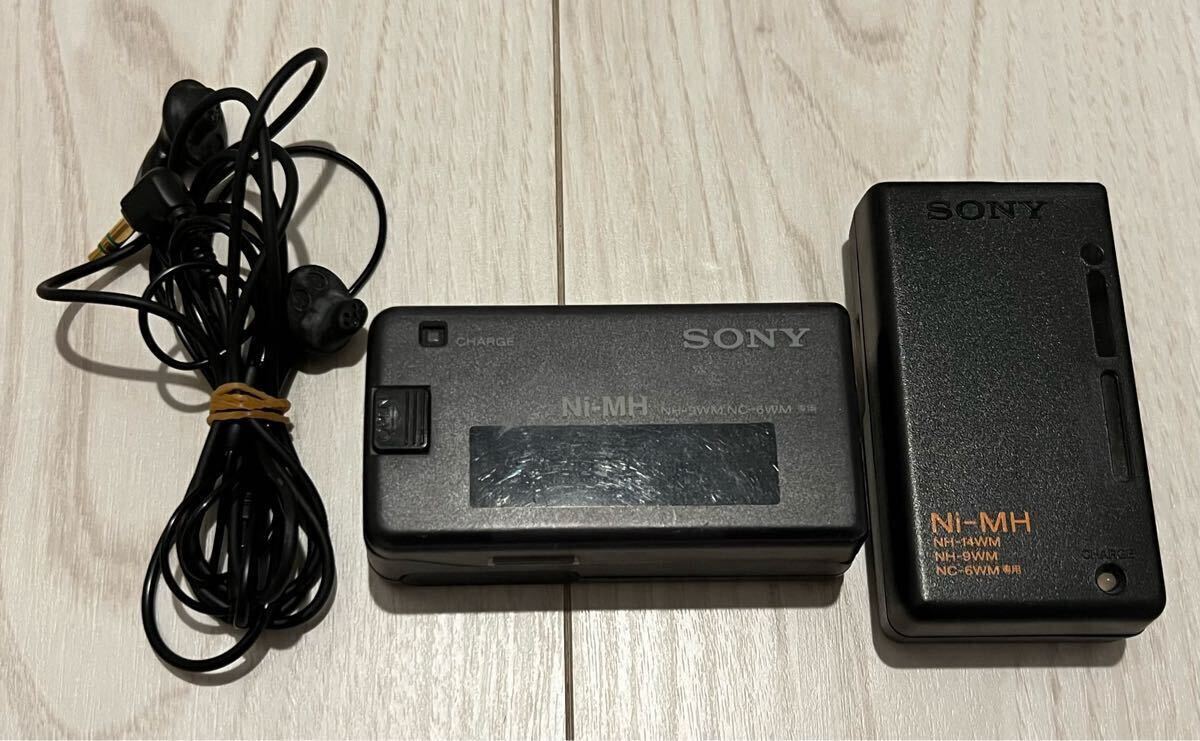 SONY ソニー WALKMAN ウォークマン MZ-E50 MDウォークマン ポータブルMDプレーヤー 充電器付き 通電のみ確認(rèn)済み ジャンク品 中古品