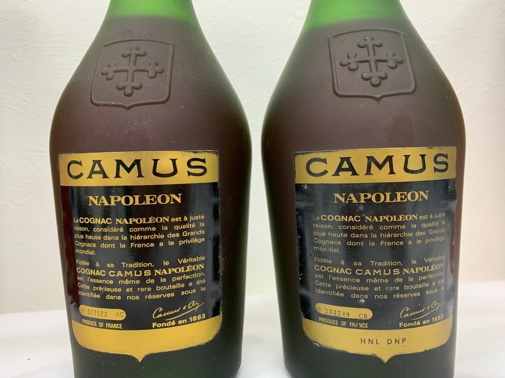 未開栓】 CAMUS NAPOLEON COGNAC カミュ ナポレオン コニャック