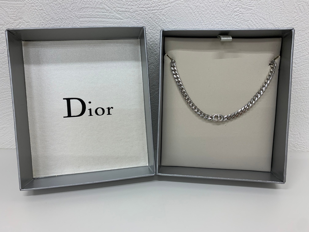 ChristianDior クリスチャンディオール ブレスレット レディース CDロゴ 箱付き 【中古】AEY8229GI