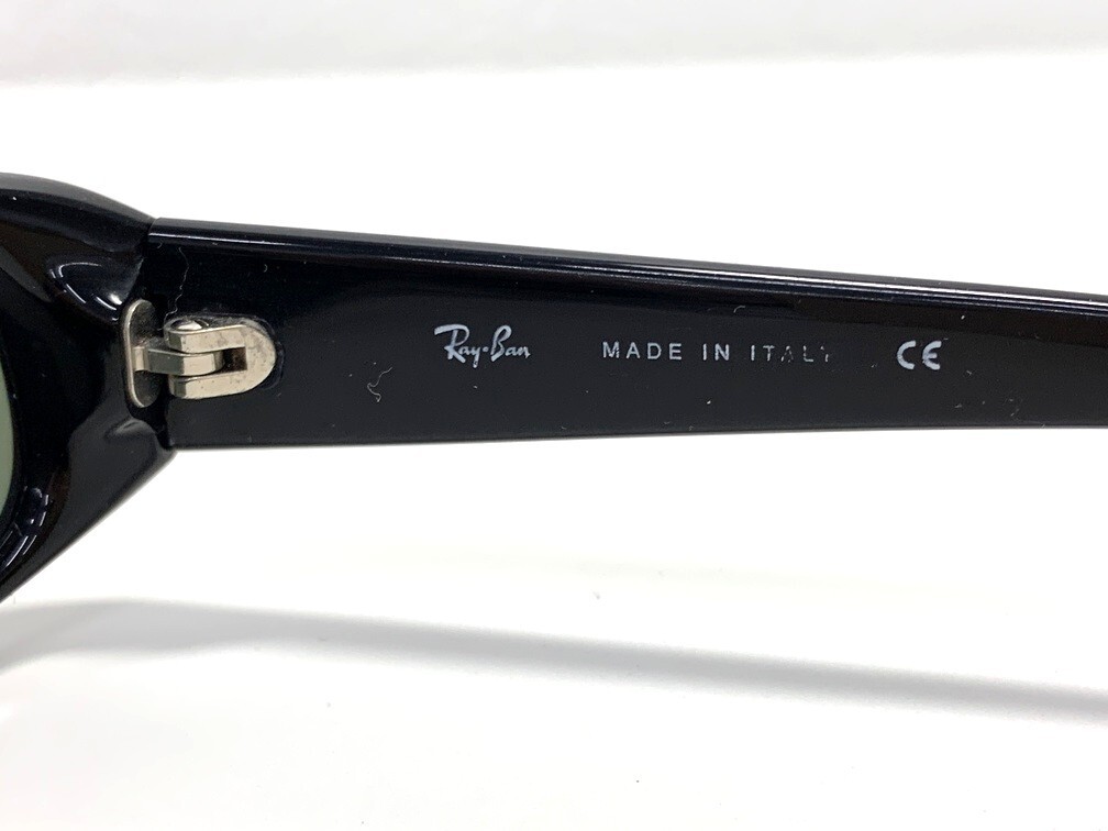 Ray-Ban レイバン サングラス RB 2129 SIDESTREET 901 【中古】 ブラック 黒 ケース付き 紫外線対策 日除け AEN9311GI