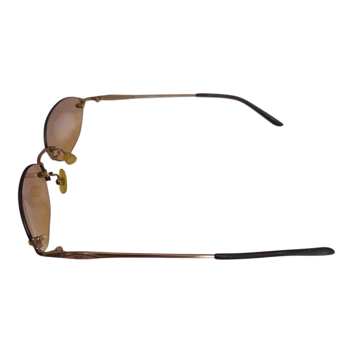 【中古品】 SONIA RYKIEL ソニアリキエル 66-0054 サングラス UV ブラウンカラー系 ケース有 W91537RD