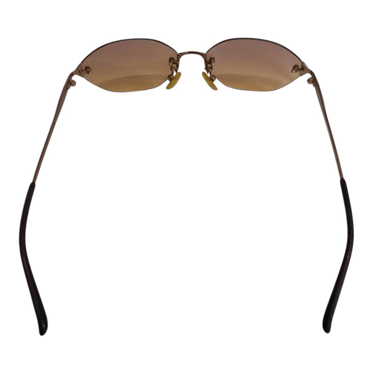 【中古品】 SONIA RYKIEL ソニアリキエル 66-0054 サングラス UV ブラウンカラー系 ケース有 W91537RD