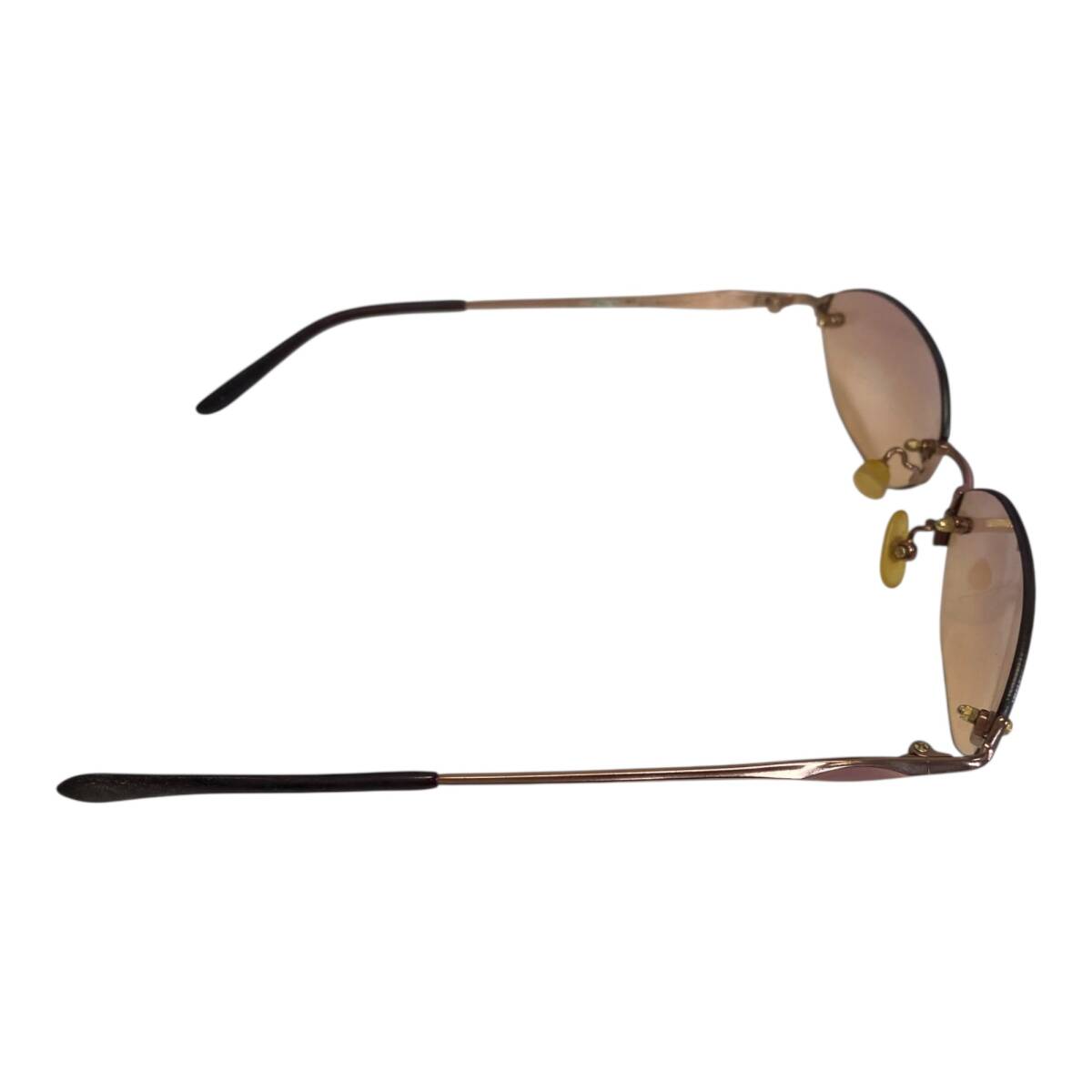 【中古品】 SONIA RYKIEL ソニアリキエル 66-0054 サングラス UV ブラウンカラー系 ケース有 W91537RD
