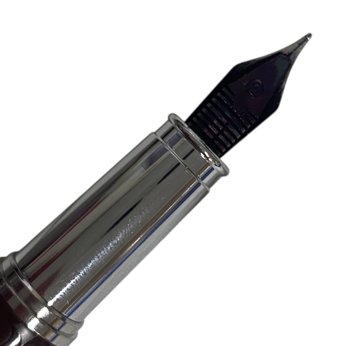 【中古品】COACH コーチ シグネチャー 万年筆 筆記用具 文房具 ブラウン系×シルバー 筆記未確認　A91956RL_画像7