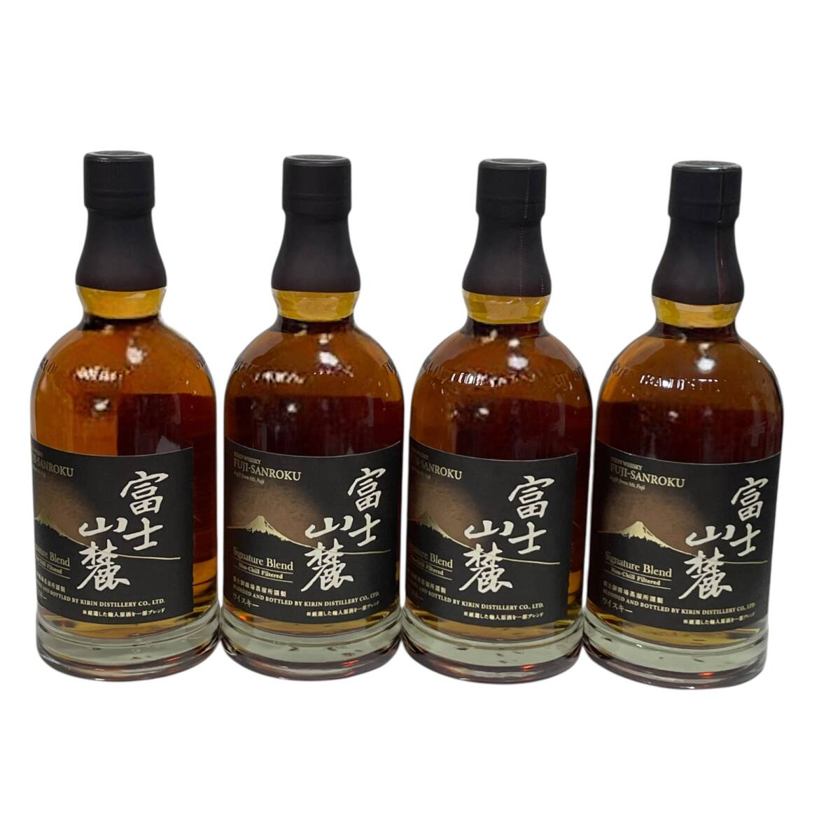 ◆未開栓◆ KIRIN WHISKY 富士山麓 SignatureBlend 700ml 4本セット 50％ ウイスキー 本体のみ ◆配送先：神奈川県限定◆ V92101NL
