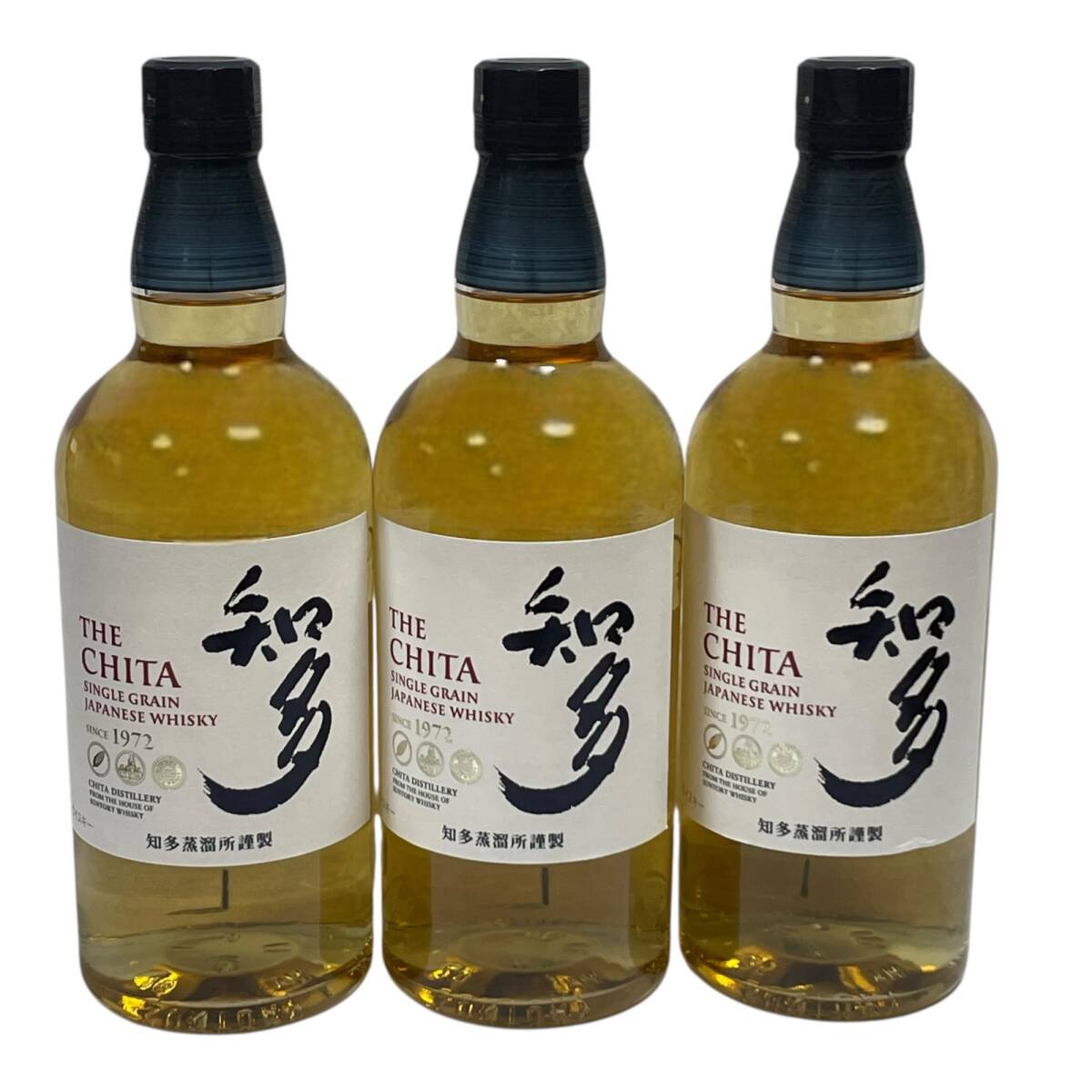 ◆未開栓◆ SUNTORY サントリー 知多 1972 シングルグレーン ウイスキー 700ml 43％◆配送先：神奈川県限定◆3点セット 箱無 お酒 V91220NL