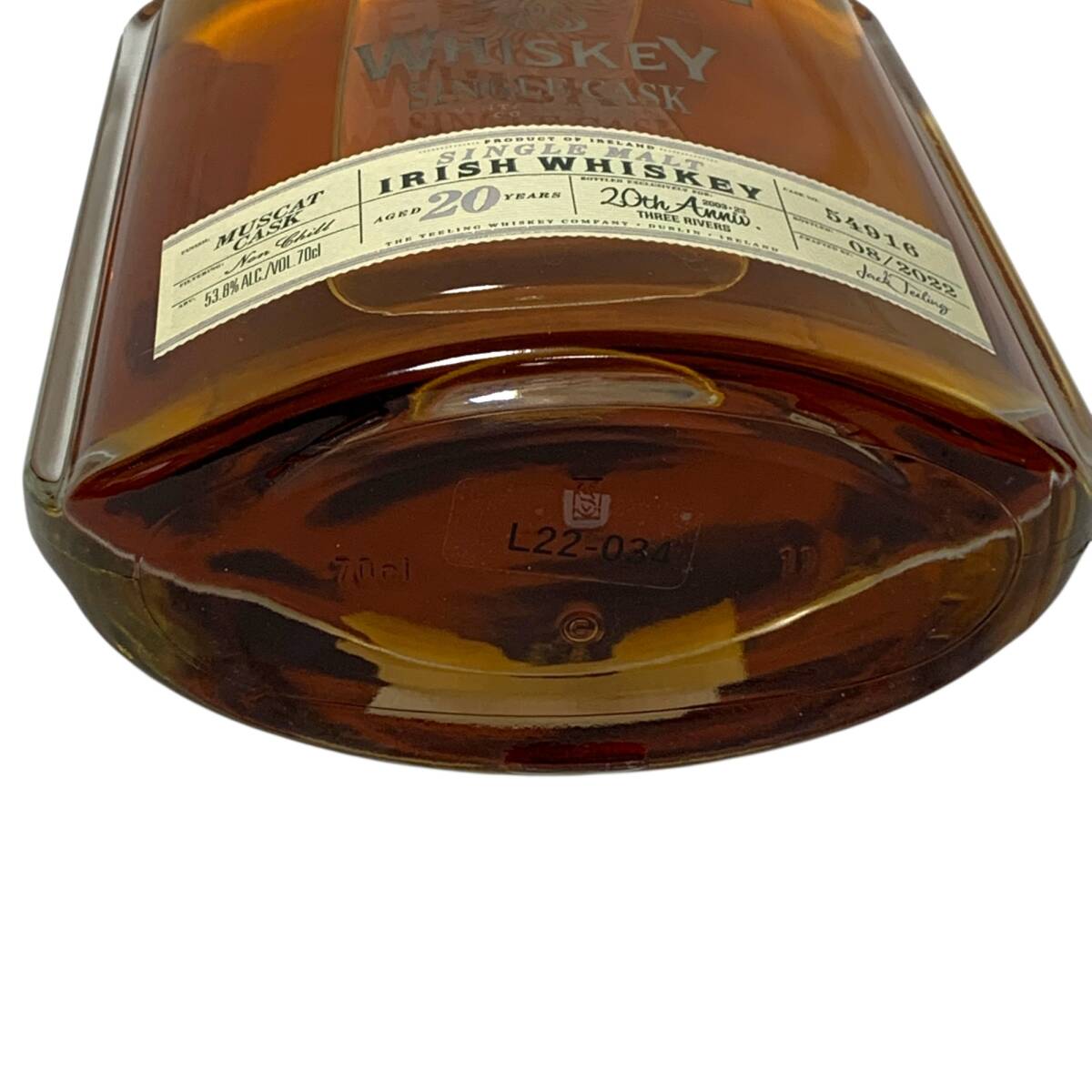 ◆未開栓◆ TEELING ティーリング 20年 MUSCAT CASK マスカットカスク ウイスキー 700ml 53.8％ シングルモルト 箱付 P92493NL