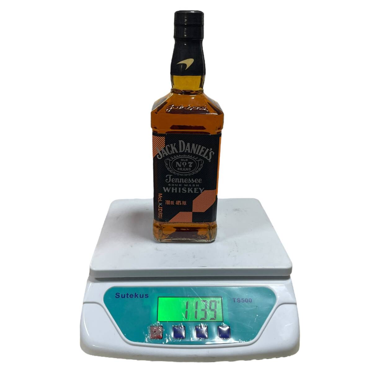 ◆未開栓◆Jack Daniel's ジャックダニエル ブラック マクラーレン 2023エディション 40度 700ml 1139g 2本 Q92811NL