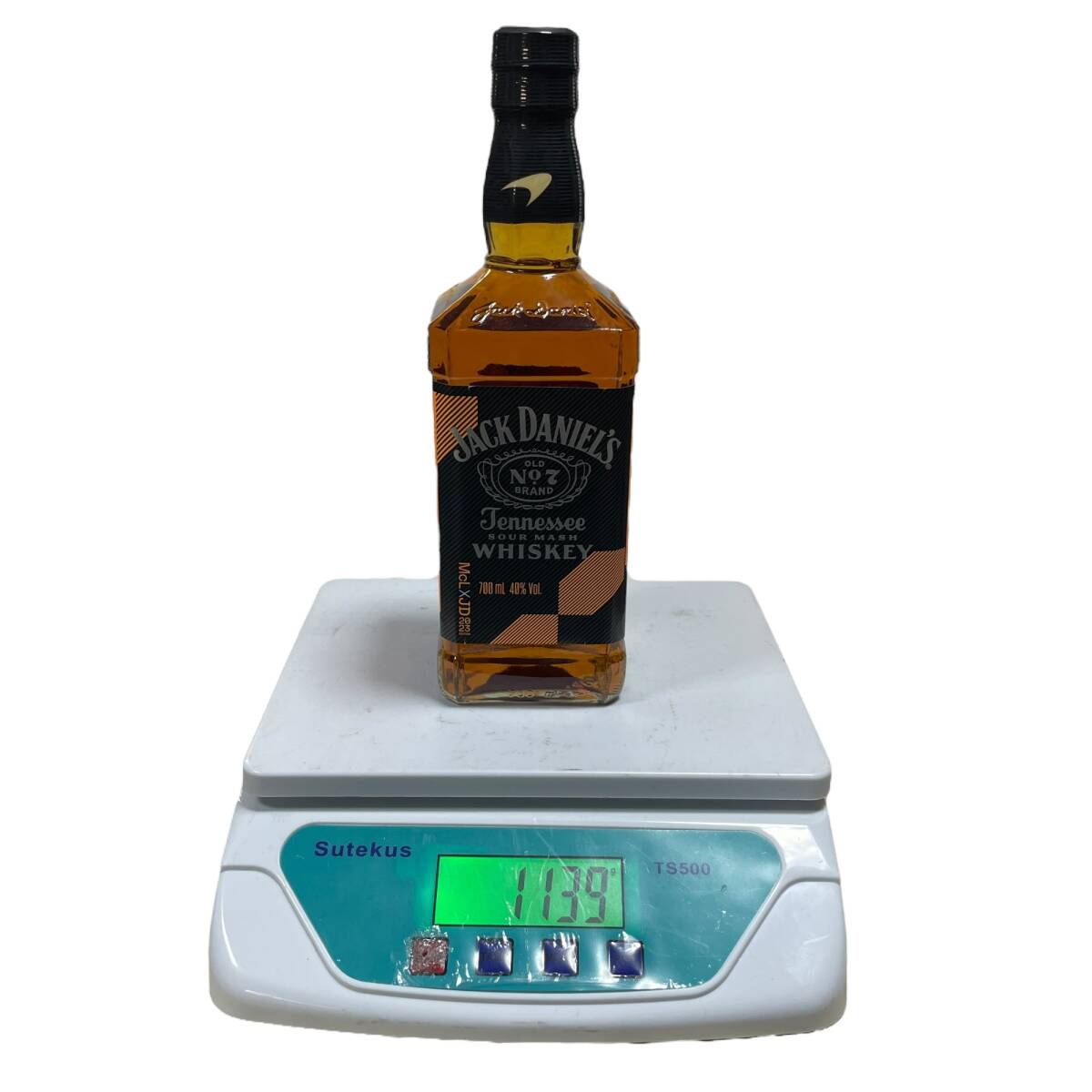 ◆未開栓◆Jack Daniel's ジャックダニエル ブラック マクラーレン 2023エディション 40度 700ml 1139g 2本 Q92811NL
