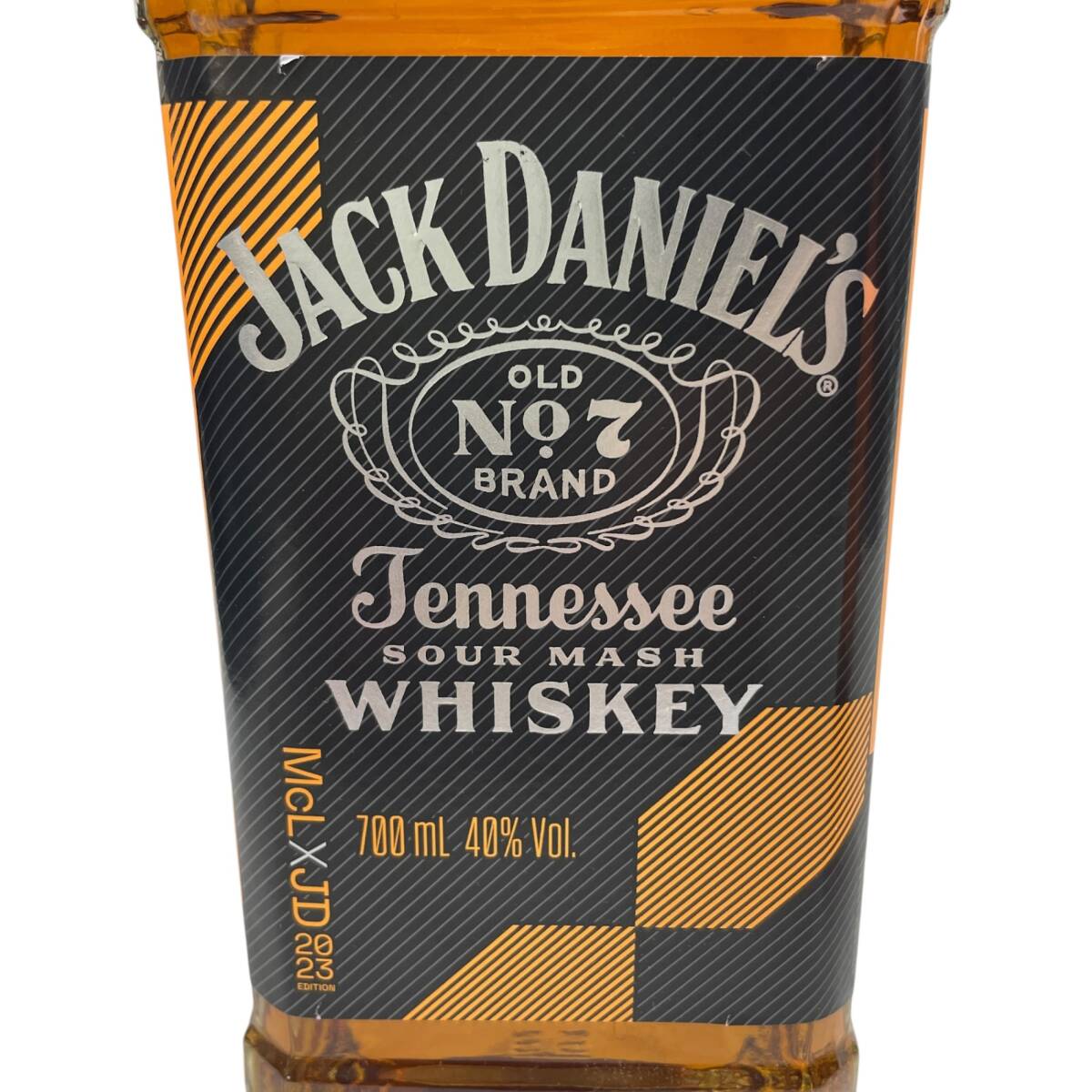 ◆未開栓◆Jack Daniel's ジャックダニエル ブラック マクラーレン 2023エディション 40度 700ml 1139g 2本 Q92811NL