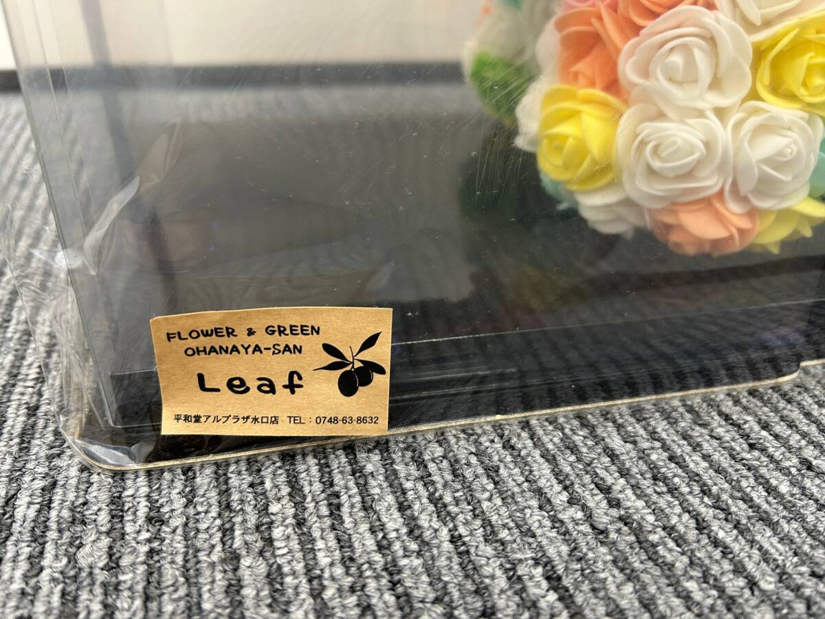 【未開封】 ローズドッグ フラワードッグ 造花 犬 カラフル 薔薇 バラ 置物 (FTM167FT)_画像6