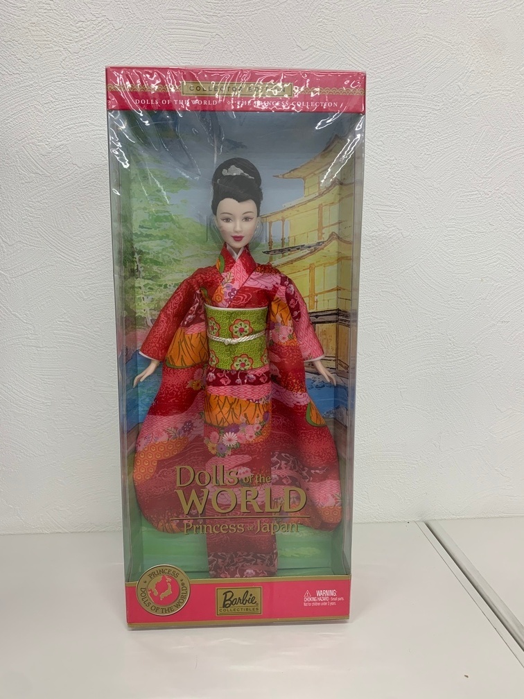 Dolls of the WORLD Princess of Japan プリンセス オブ ジャパン Barbie バービー 著物 【中古】AEY9181GI