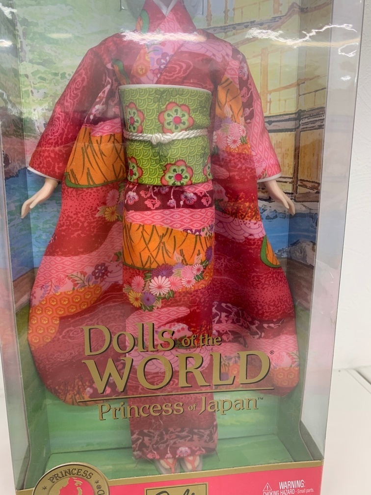 Dolls of the WORLD Princess of Japan プリンセス オブ ジャパン Barbie バービー 著物 【中古】AEY9181GI