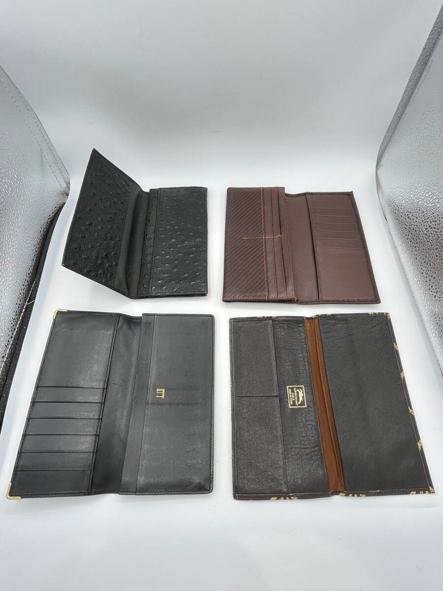 ■中古品■長財布 4點まとめ LONGCHAMP dunhill その他 OFE60344Z