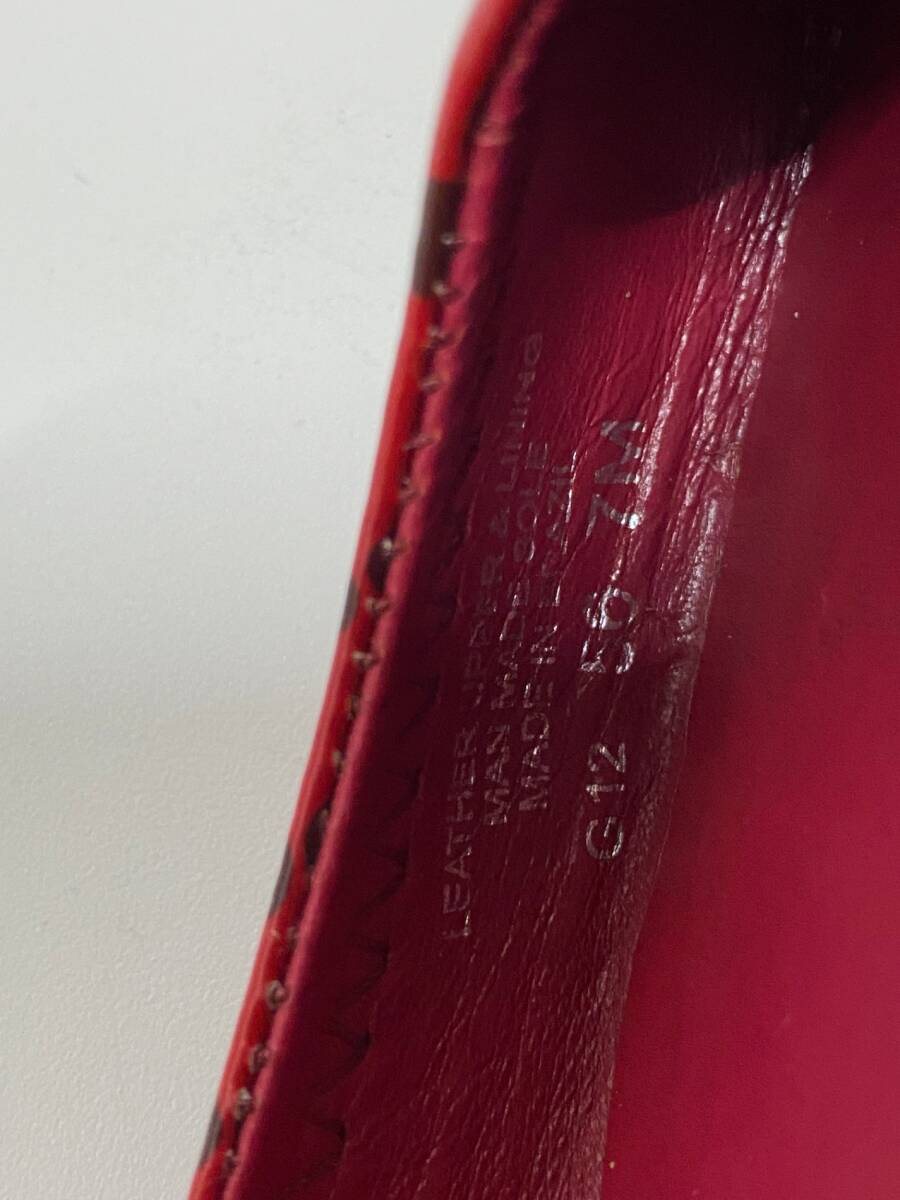 TORY BURCH Tory Burch туфли-лодочки 7M женский обувь обувь плоская обувь красный б/у SKD5495