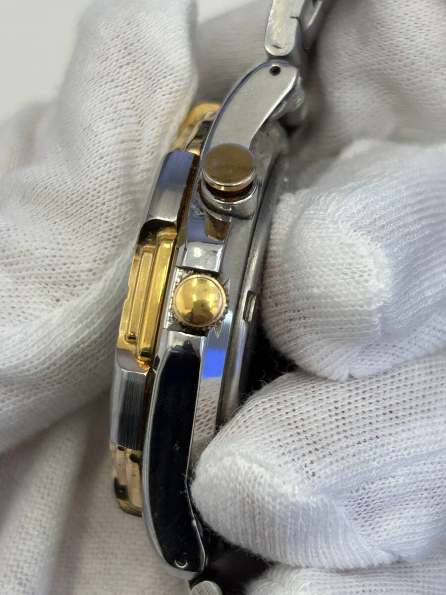 【稼働品】 SEIKO セイコー ALBA AQUA GEAR 20BAR ダイバー V671-6100 腕時(shí)計(jì) (FTM302FT)