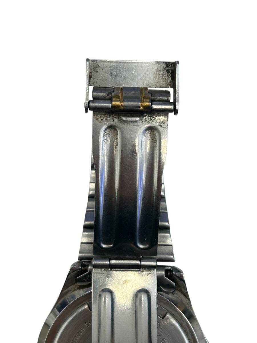 【稼働品】 SEIKO セイコー ALBA AQUA GEAR 20BAR ダイバー V671-6100 腕時(shí)計(jì) (FTM302FT)