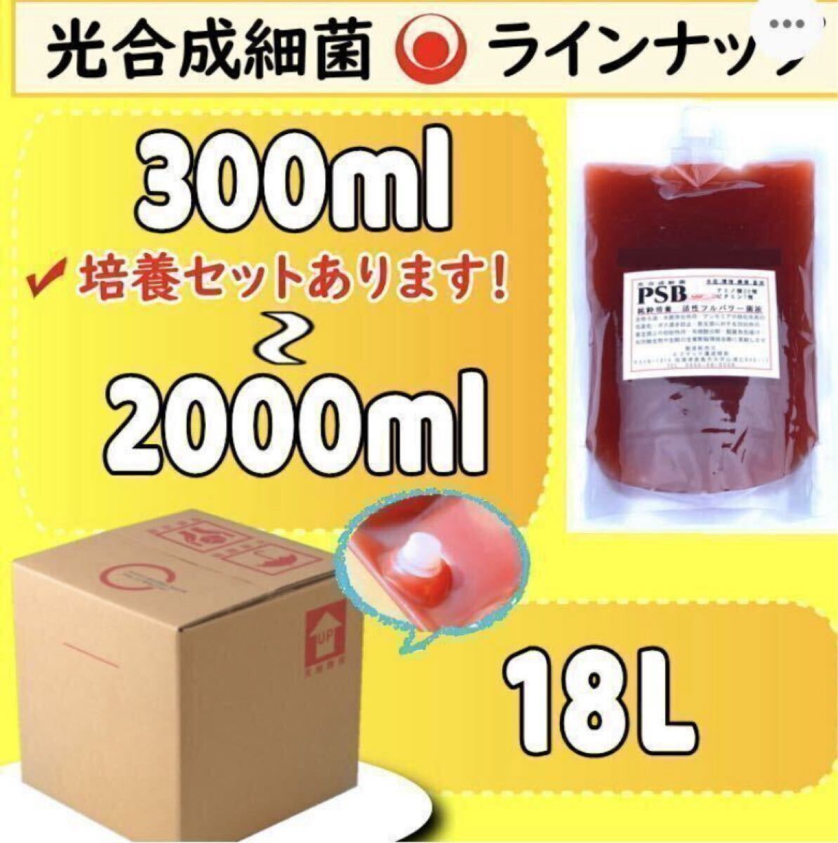 お試し超SALE 100ml→PSB50Lに !自分でふやしてPSBをたっぷり使う濃縮光合成細(xì)菌の培養(yǎng)餌料培基（検索用：針子エサ,20L,18L,素,培養(yǎng)液。