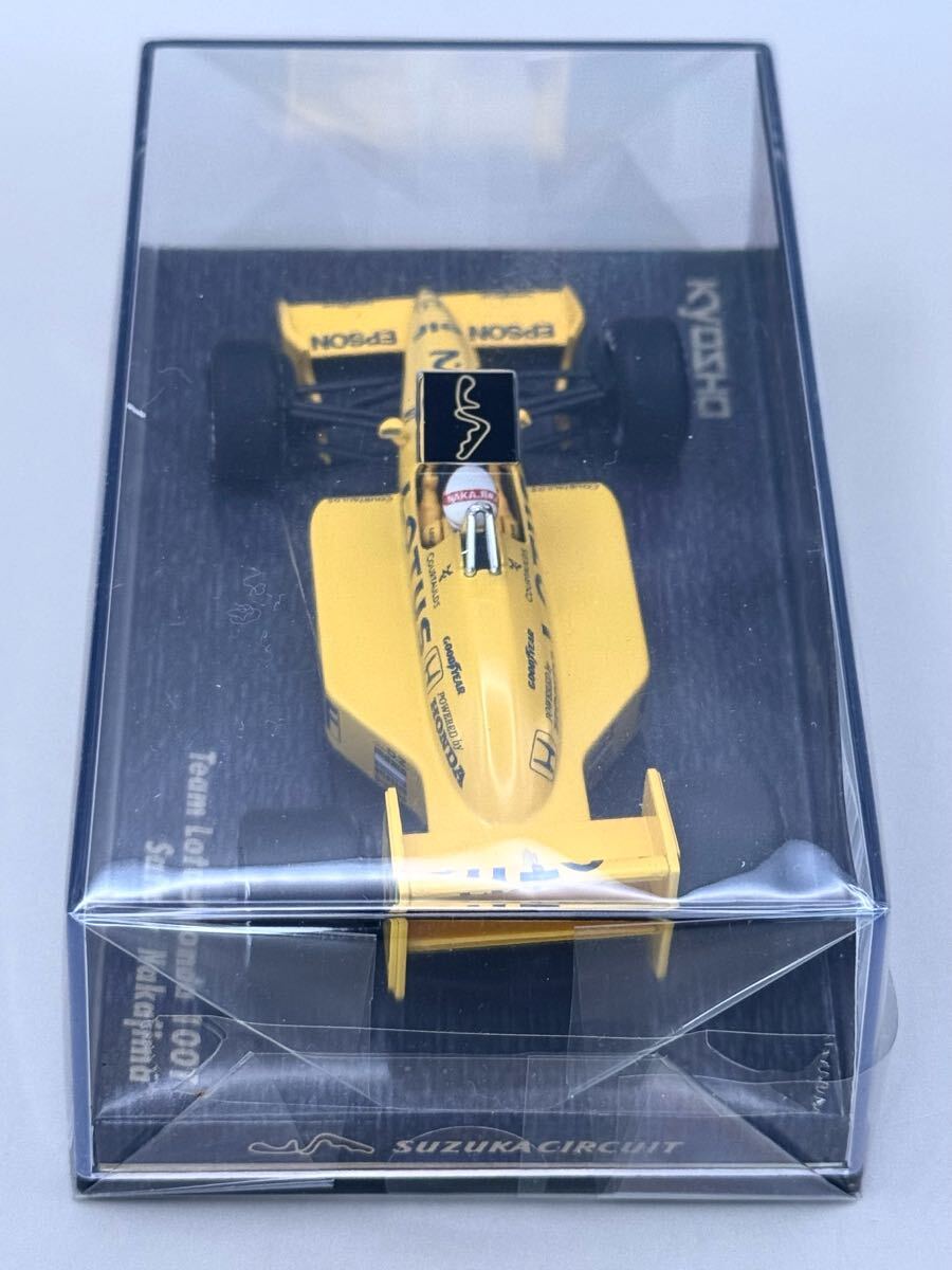 京商 1/43 ロータス 100T ホンダ 中嶋悟 1988 鈴鹿サーキット限定版