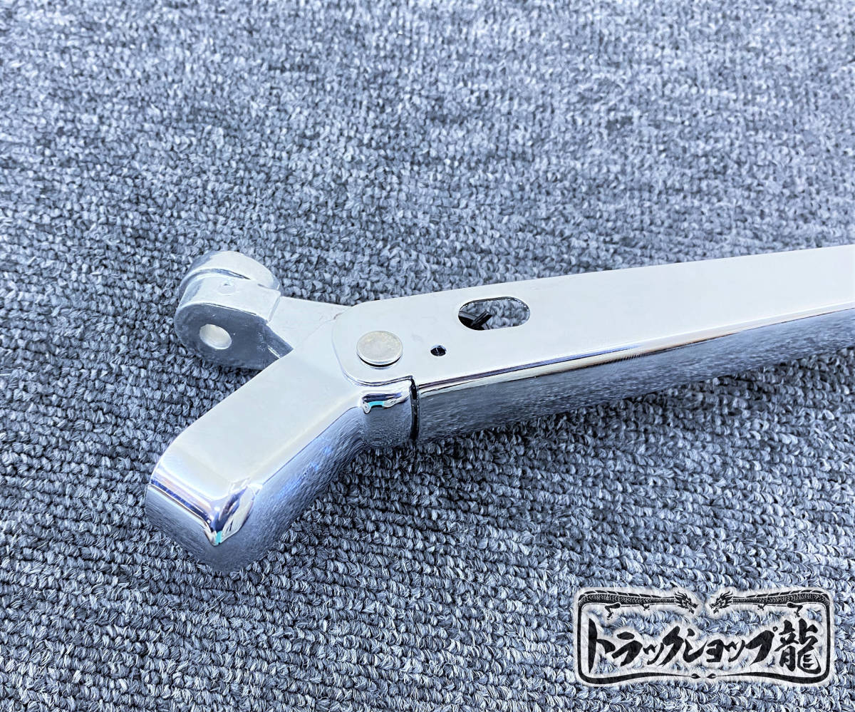 メッキ ワイパーアーム＆ブレードセット いすゞ 07エルフ ワイドキャブ I0037S