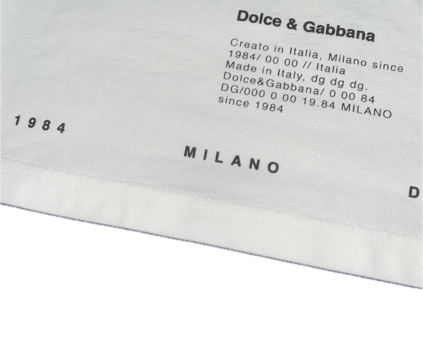 春夏メンズ DOLCE&GABBANA 2022ss DG/00 0 84 速干 Dry Shirt コットンxポリ ストレッチジャージー オーバーフィット 半袖 Tシャツ
