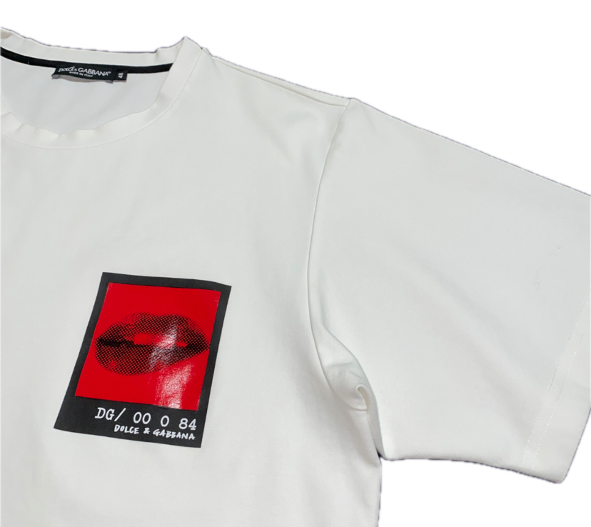 春夏メンズ DOLCE&GABBANA 2022ss DG/00 0 84 速干 Dry Shirt コットンxポリ ストレッチジャージー オーバーフィット 半袖 Tシャツ