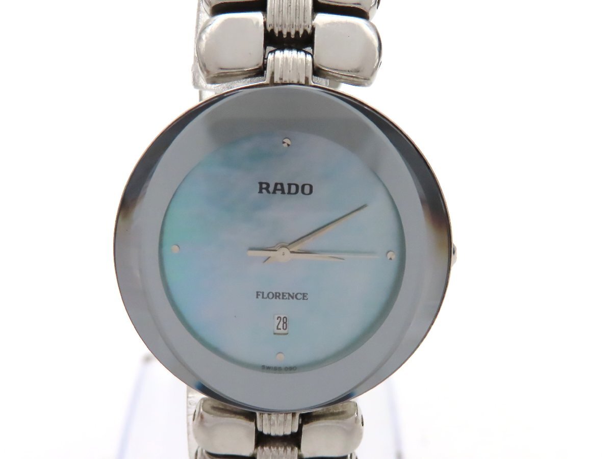 1 иен Rado 152.3716.4f Lawrence SS ракушка циферблат boys работа QZ 21869