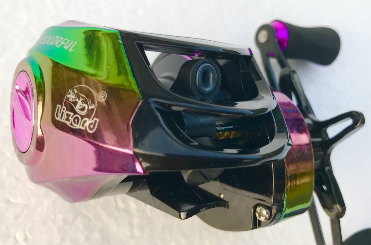 LIZARDベイトリール左 送料無料 新品未使用 SPクローム