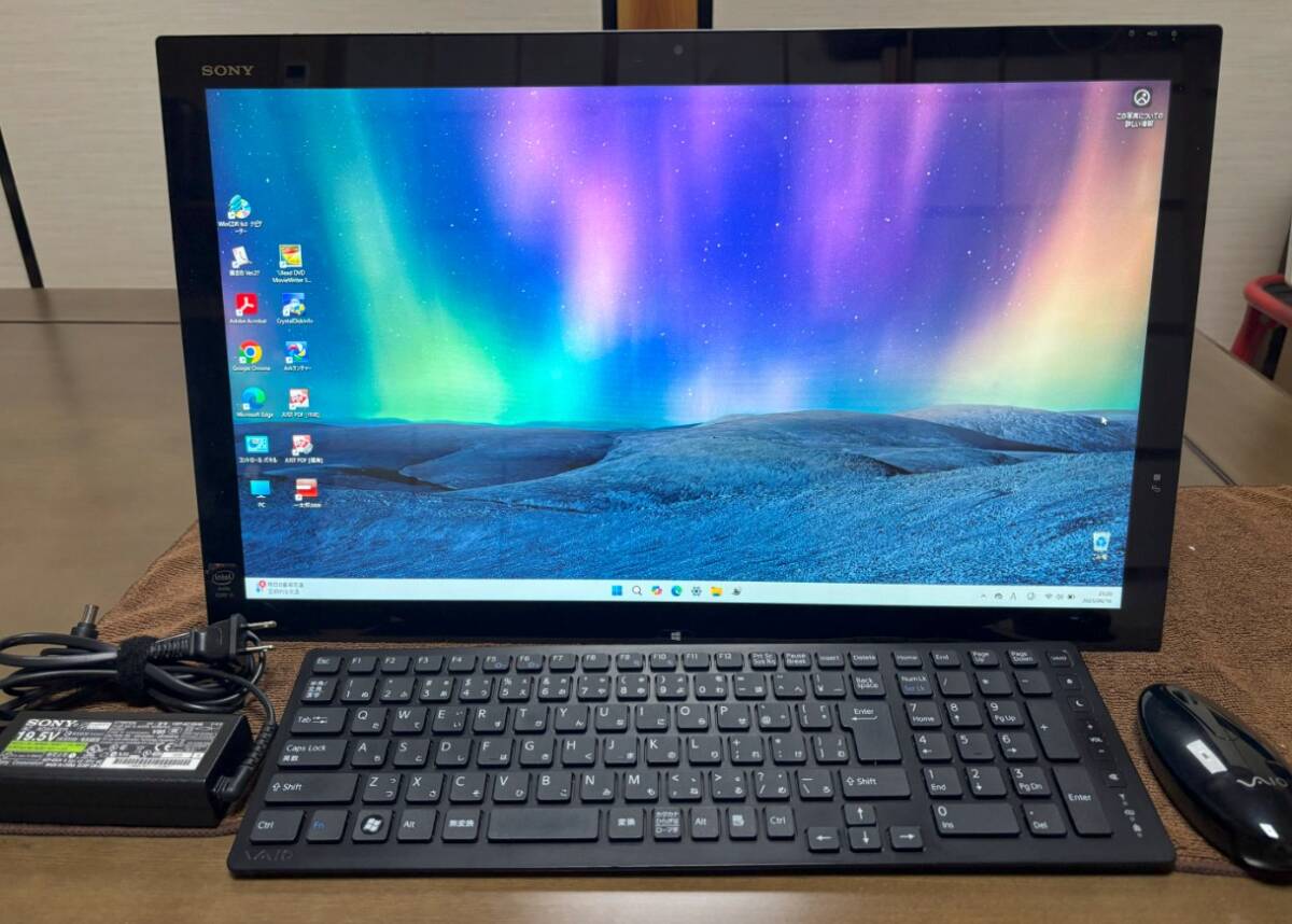 SONY VAIO [TAP21] SVT2121A1J | CPU:core i5-4200U | память :16GB | новый SSD512GB + HDD1000GB | Windows11 Pro | office2021Pro