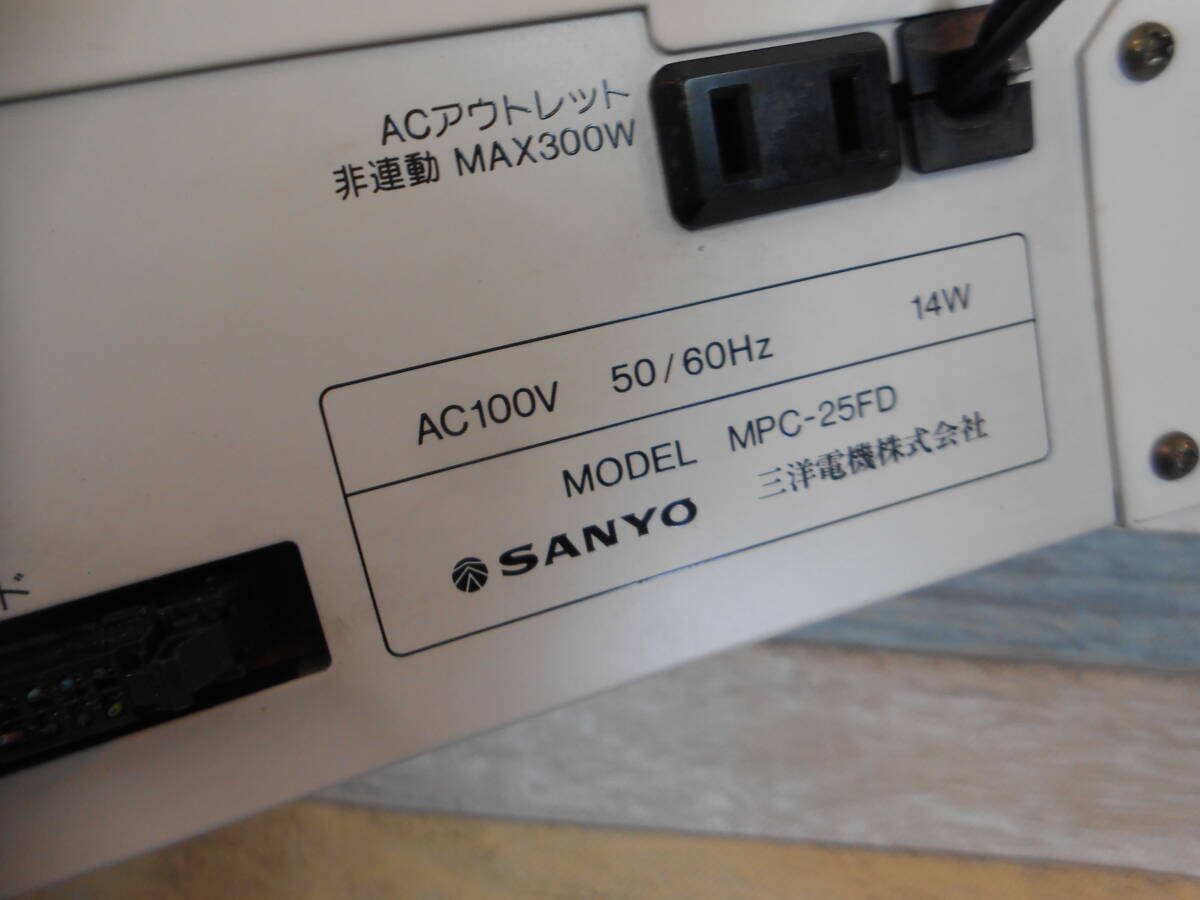 ~ редкость ~[SANYO/ Sanyo ]MSX2 [WAVY] MPC-25FD ( б/у товар )