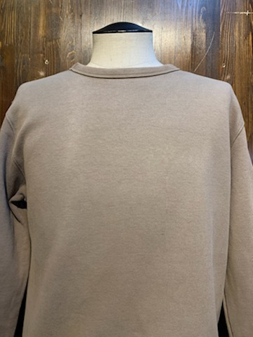 K104 メンズ スウェット JOURNAL STANDARD ジャーナルスタンダード 薄手 無地 シンプル 長袖 茶 ブラウン 小さいサイズ / S (6)