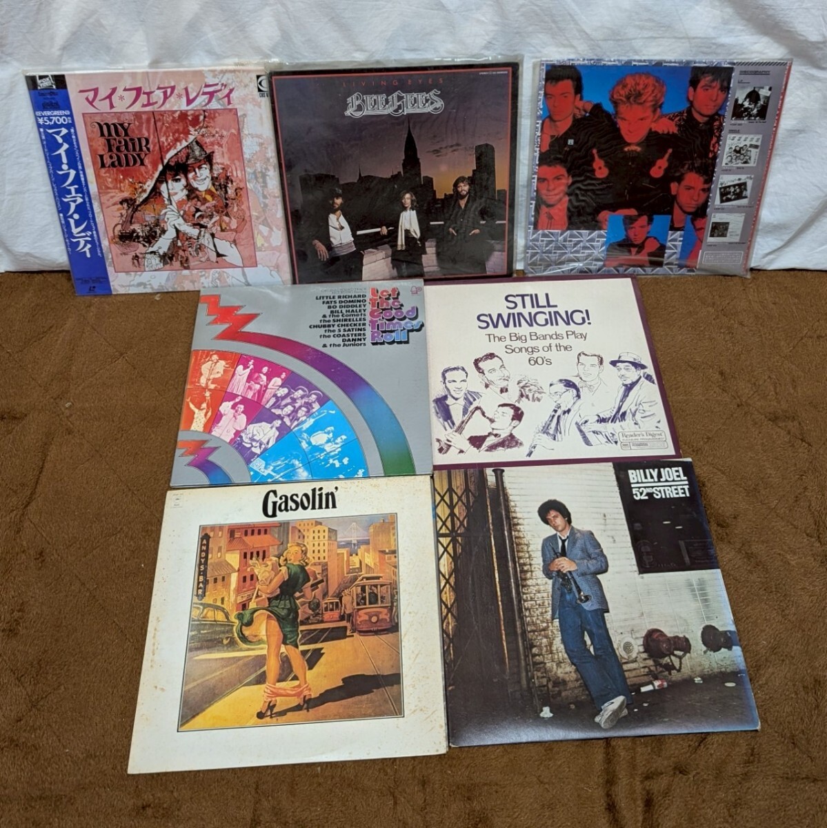 0620B LPレコード 洋楽まとめ 大量 パーティーソング ロック ヒップホップ ダンスミュージック ソウル ロッド?スチュワート マドンナ 